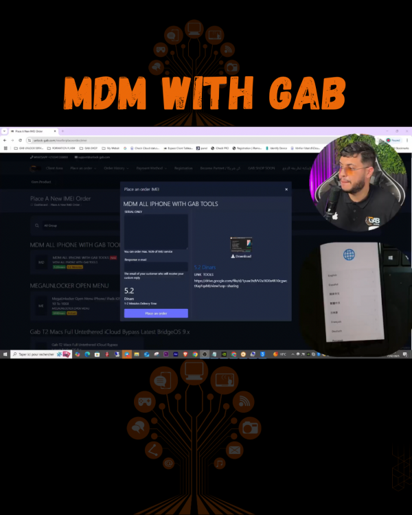 MDM WITH TOOLS GAB
